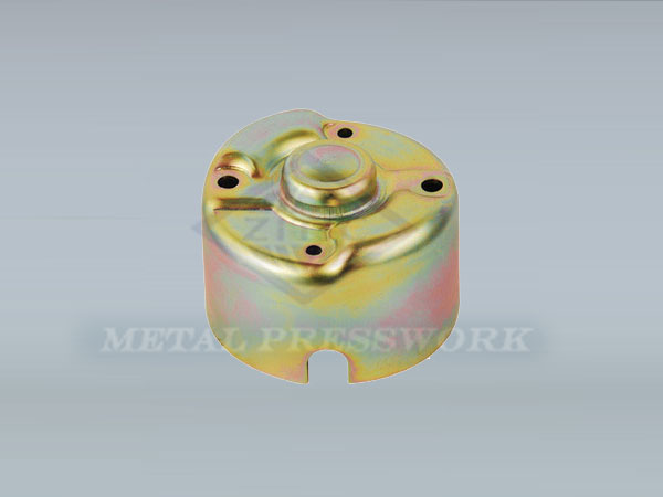 Deep drawn motor cover