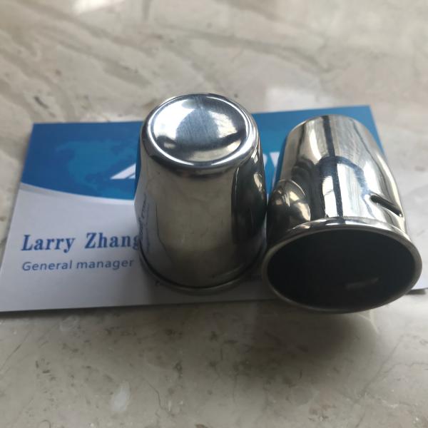 Stainless steel deep drawn cap