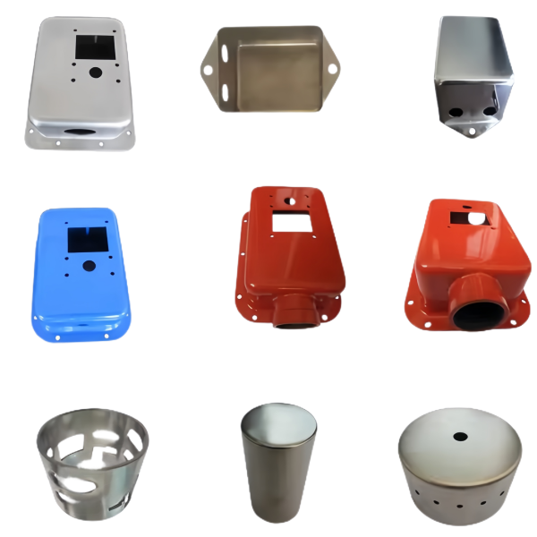 Custom Metal Surface Treatments Stainless Steel Brass Stamping Deep Drawn Parts