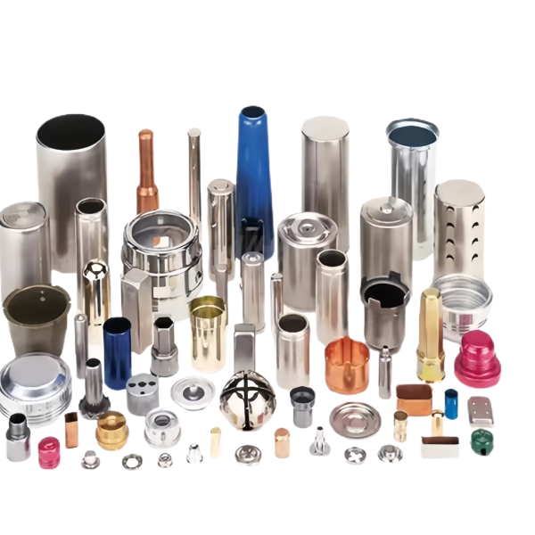 Customized OEM Sheet Metal Progressive Deep Drawn Stamped Parts Aluminum Brass Deep Drawing Froming Tube Cylinder Shell