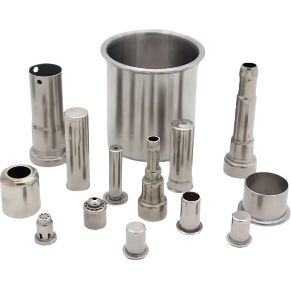OEM Sheet Metal Fabrication Deep Drawn Parts Metal Spinning Spun Parts Aluminum Steel Cones