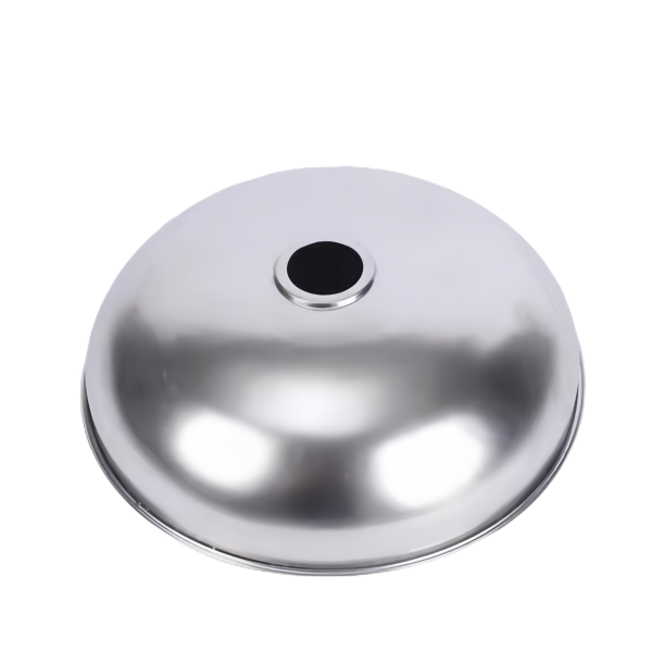 Stainless Steel Dome Plate Cover OEM Custom Deep Drawn Covers Stainless Steel Deep Draw Stamping Parts