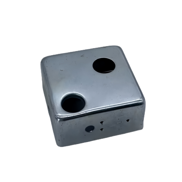 Stainless steel deep drawn square cover