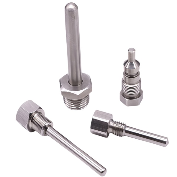 S304 316 316L Temperature Sensor Thermocouple 304 Stainless Steel Thermocouple protection Tube Thermowell