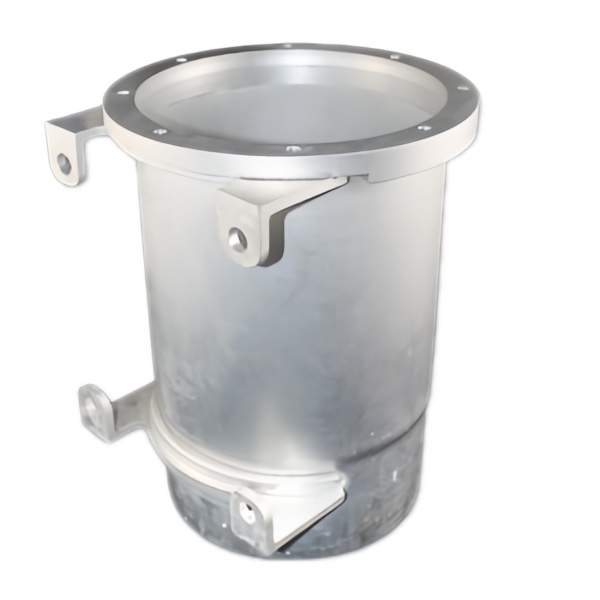 Deep Drawn and Dip Brazed Aluminum Hydraulic Chamber